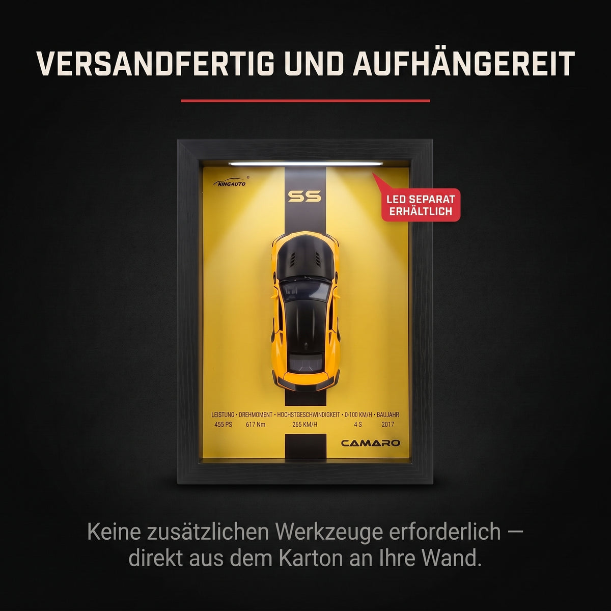 3D-Auto-Rahmenkunst