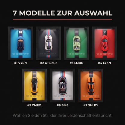 3D-Auto-Rahmenkunst