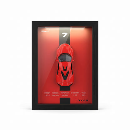 3D-Auto-Rahmenkunst