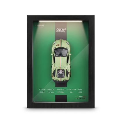 3D-Auto-Rahmenkunst
