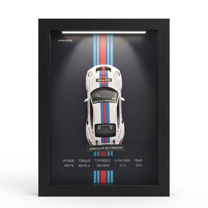 3D-Auto-Rahmenkunst